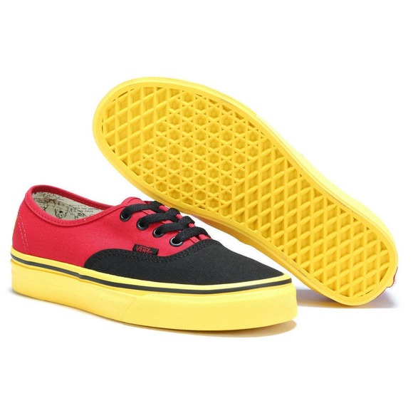 Vans Other - Vans X Disney 90th Anniversary Shoes - Mickey/Red/Yellow (Authentic)